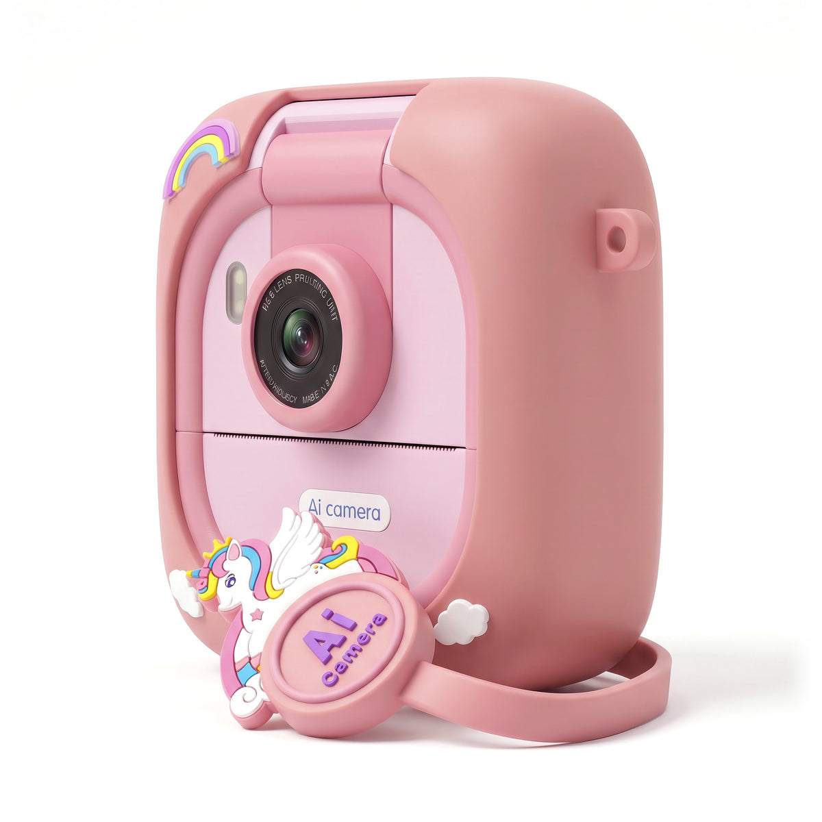 KIDSAICAM three-quarter view - Pink Unicorn