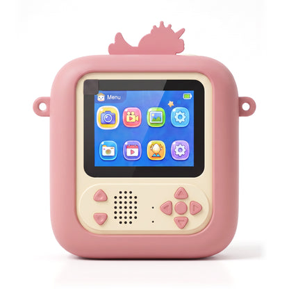 KIDSAICAM screen and controls - Pink Unicorn